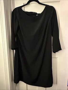 Old Navy Black Mini Shift Dress